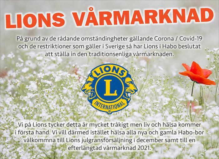 Lions Varmarknad 2020