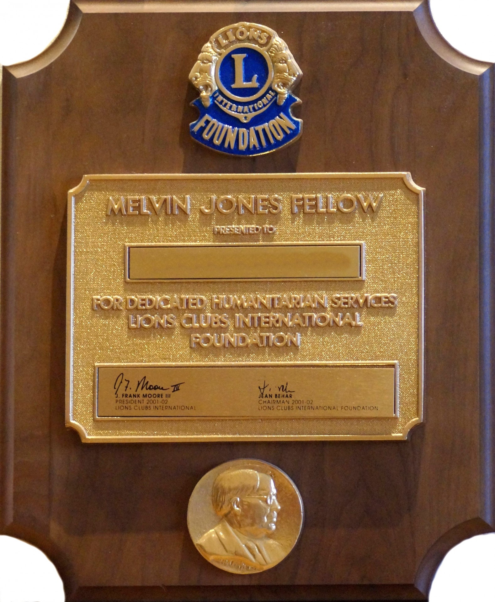 Melvin Jones Fellowship